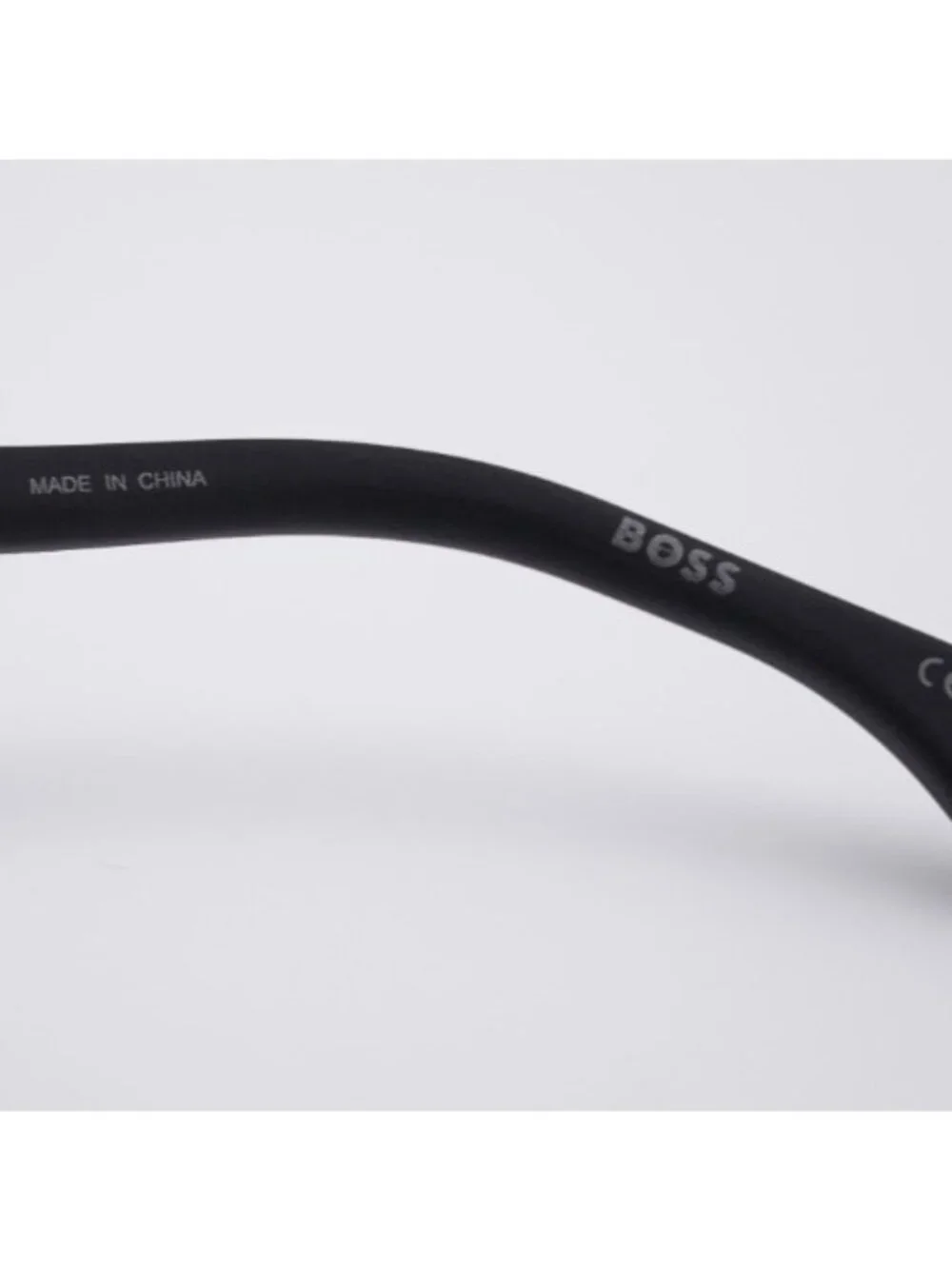 Hugo BOSS 1440/S 003/WJ Sunglasses Black Square Frame, Blue Lenses